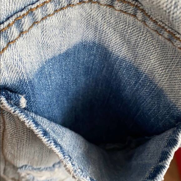 RSQ Light Washed Denim “Mom Short” Shorts - Picture 11 of 12